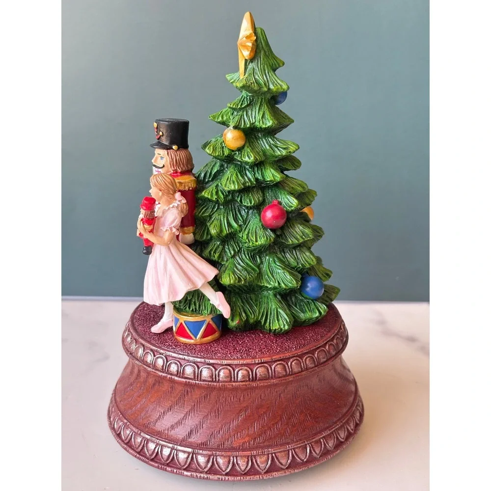 San Francisco Music Box Co Nutcracker Suite Tree Figurine Clara Christmas Decor